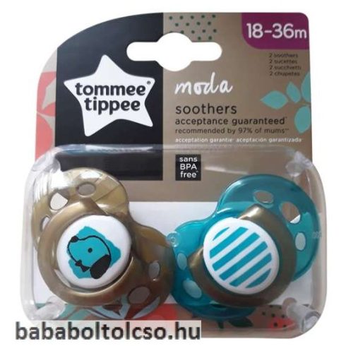 Tommee Tippee Moda játszócumi  2 db-os