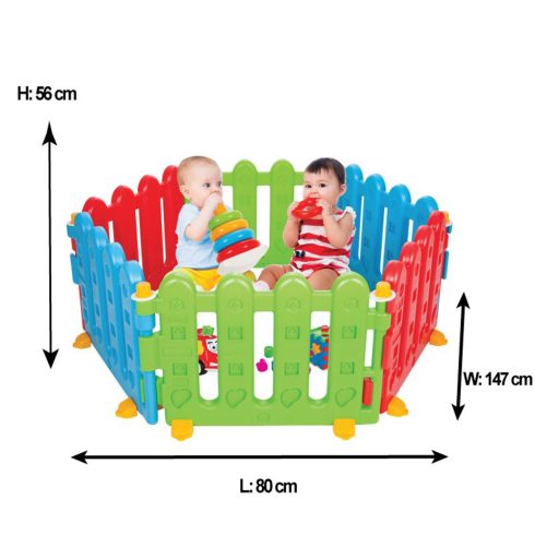 Pilsan babakarám/kerítés 156x143x56 cm