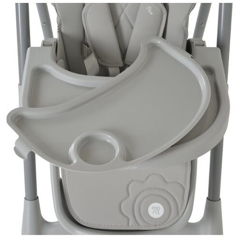 Moni Rico multifunkciós etetőszék Szürke