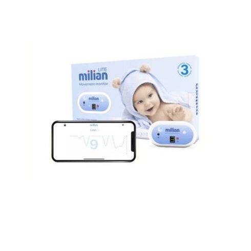 Milian légzésfigyelő Lite Bluetooth 3db érzékelőlappal