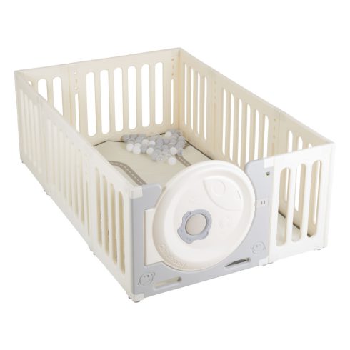 Moni Cubby Land kerítés/karám játszószőnyeggel és labdákkal