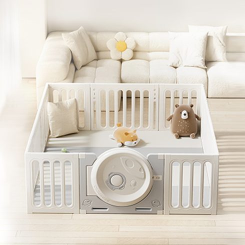 Moni Cubby Land kerítés/karám játszószőnyeggel és labdákkal