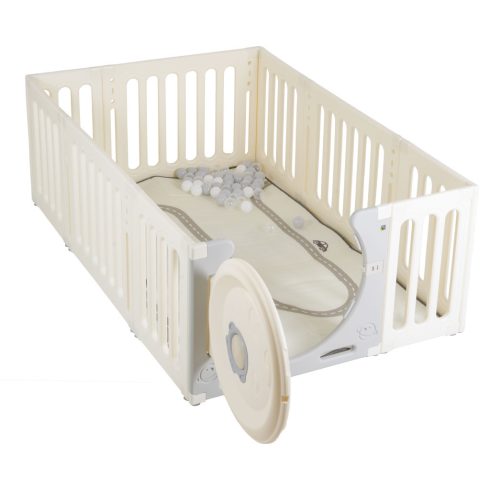 Moni Cubby Land kerítés/karám játszószőnyeggel és labdákkal