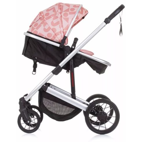 Chipolino Enigma babakocsi 3in1 mózessé alakítható sport résszel Rose water