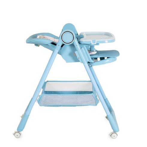 Cangaroo Surprise multifunkciós etetőszék tányérral és előkével Világoskék