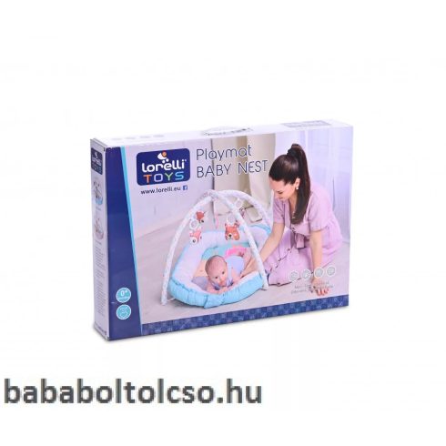 Lorelli Toys játszószőnyeg - Baby Nest Blue
