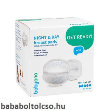 BabyOno Night&Day ultranedvszívó melltartóbetét 40 db