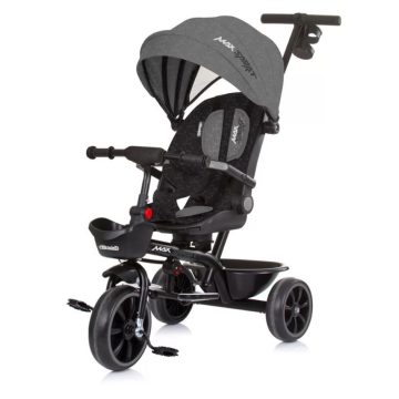 Chipolino Max Sport tricikli kupolával - charcoal