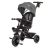 Chipolino Max Sport tricikli kupolával - charcoal