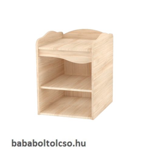 Timba NIKI 60x120 cm nyitott kombi gyermekágy borostyán