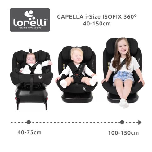 Lorelli Capella Isofix autósülès 40cm-150cm Beige