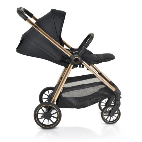 Cangaroo Hydra multifunkciós babakocsi 3:1 ISize hordozóval-Fekete