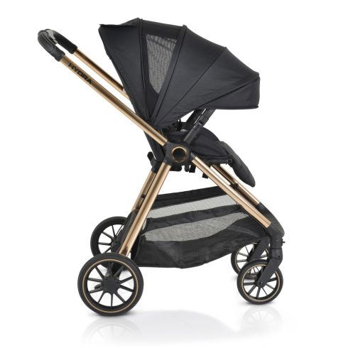 Cangaroo Hydra multifunkciós babakocsi 3:1 ISize hordozóval-Fekete