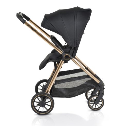 Cangaroo Hydra multifunkciós babakocsi 3:1 ISize hordozóval-Fekete