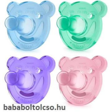 Avent Soothie szilikon játszócumi 0-6 hó 2 db