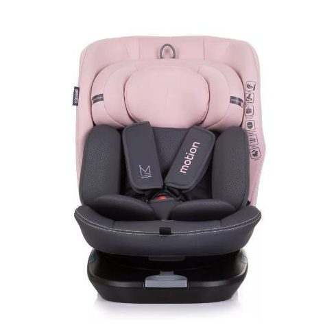 Chipolino Motion 360 autósülés I-Size 40-150cm - Flamingo