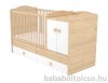 Timba FANNI 70x120 cm 2 ajtós maxi kombi gyermekágy mandula-fehér Timba FANNI 70x120 cm 2 ajtós maxi kombi gyermekágy mandula-fehér