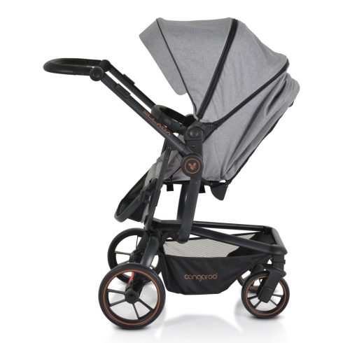 Cangaroo Ellada multifunkciós babakocsi 3:1- Szürke