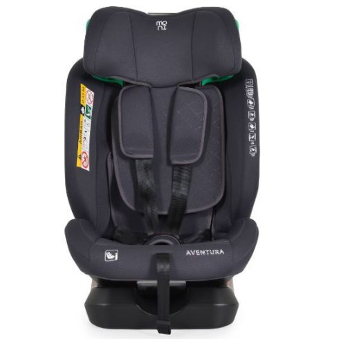 Moni Aventura dönthető autósülés 40 cm-150 cm Szürke