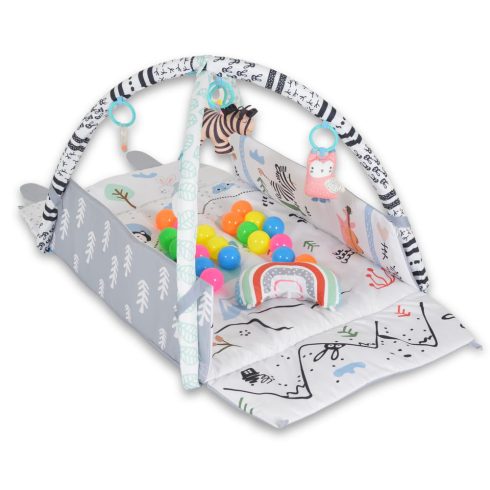 Moni Happy Space játszószőnyeg 20 db labdával