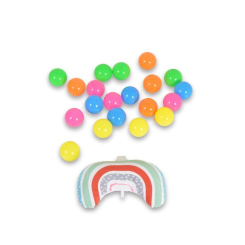 Moni Happy Space játszószőnyeg 20 db labdával