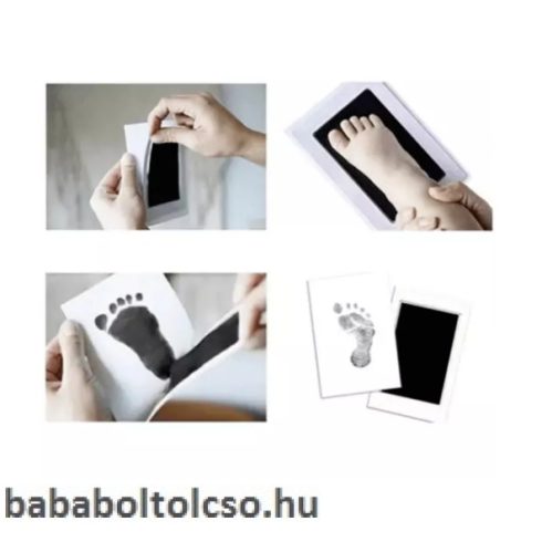 Baba kéz és láblenyomat készítő