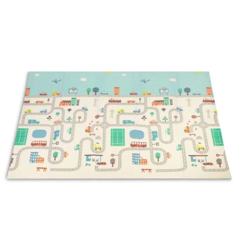 Kétoldalas játszószőnyeg 180x200 Város