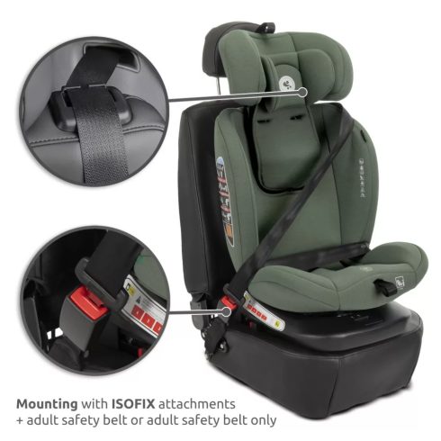 Lorelli Capella Isofix autósülès 40cm-150cm Grey