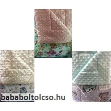 Csemetex 3 részes minky ágynemű garnitúra 