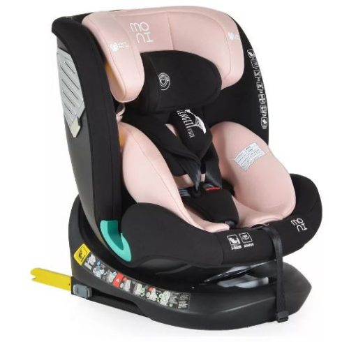 Moni Serengeti i-size autós ülés 40-150cm 360forgatható pink