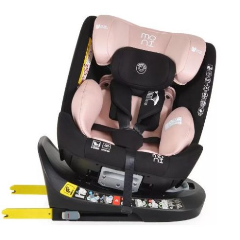 Moni Serengeti i-size autós ülés 40-150cm 360forgatható pink