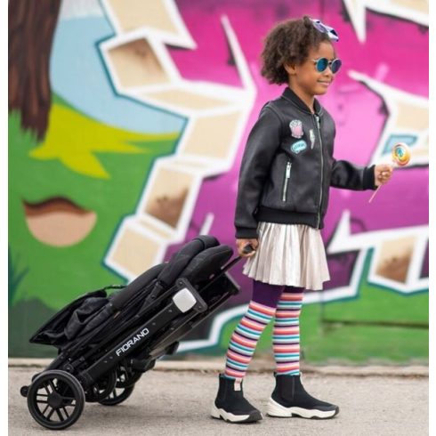 Lorelli Fiorano sport babakocsi + lábzsák - Black